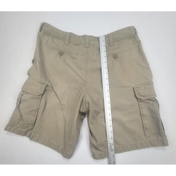 Faded Glory Men's Khaki Cargo Shorts Size 38 Outdoor Pockets Casual Wear - Picture 6 of 8